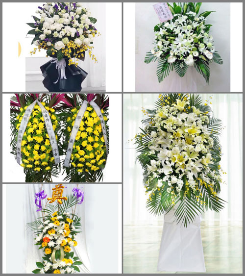 福建莆田仙游县钟山镇东溪村白事花篮预定